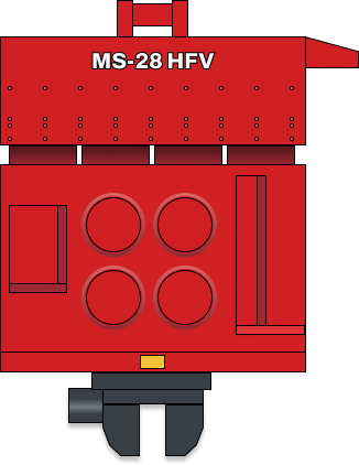 Аренда вибропогружателя Muller MS 28 HFV в Архангельске и Архангельской области